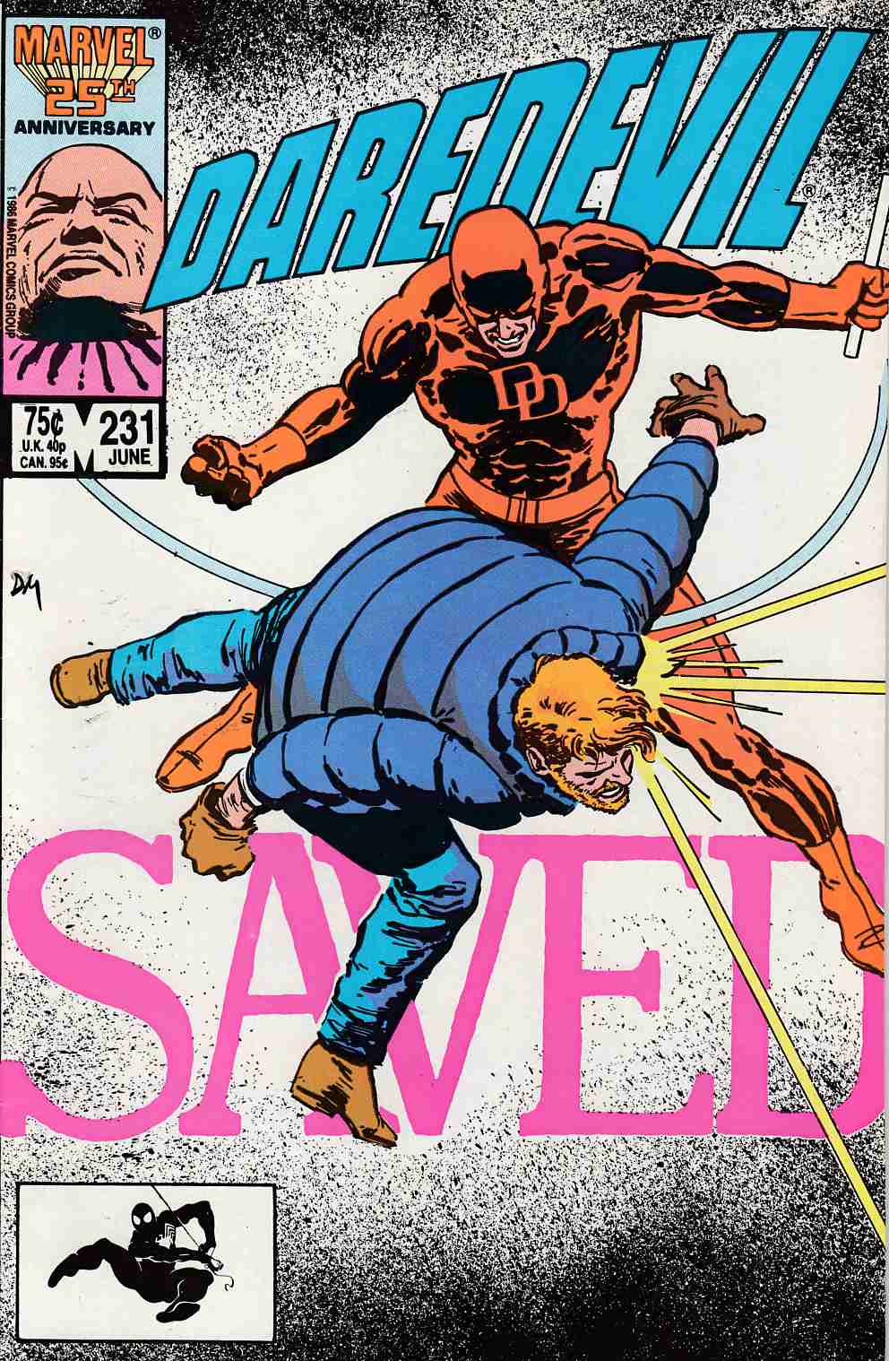 Daredevil #231 Fine (6.0) [Marvel Comic] THUMBNAIL