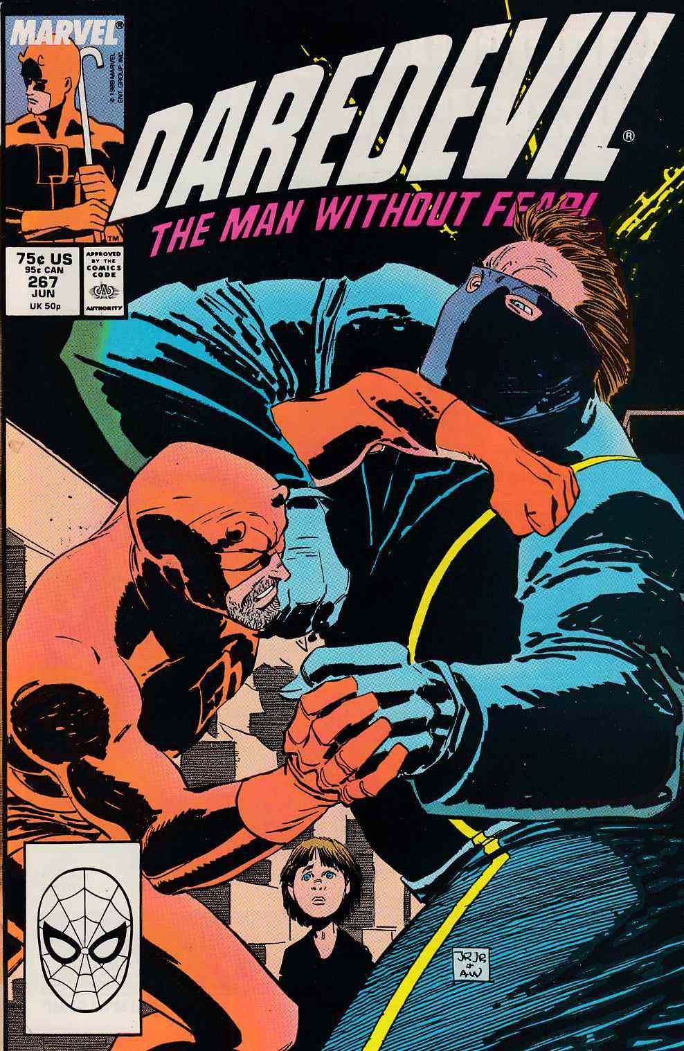 Daredevil #267 Very Fine Minus (7.5) [Marvel Comic] THUMBNAIL