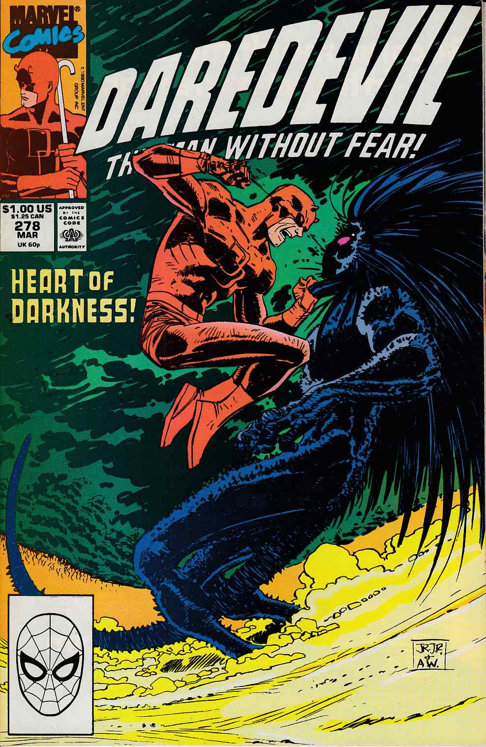 Daredevil #278 Very Fine (8.0) [Marvel Comic] THUMBNAIL