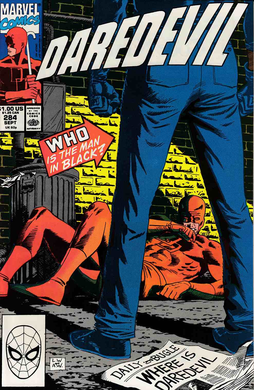 Daredevil #284 Very Fine (8.0) [Marvel Comic] THUMBNAIL