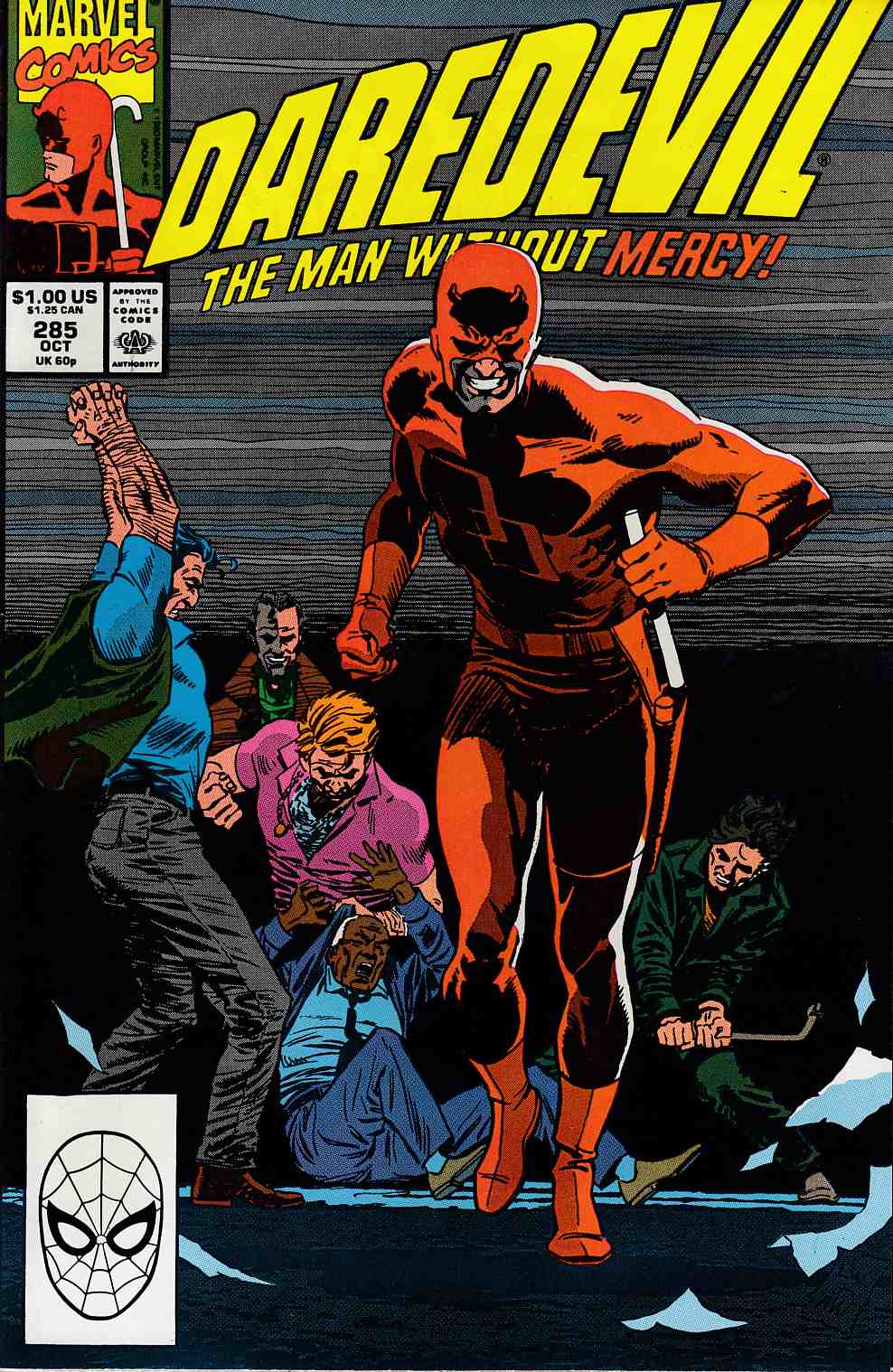 Daredevil #285 Very Fine Minus (7.5) [Marvel Comic] THUMBNAIL