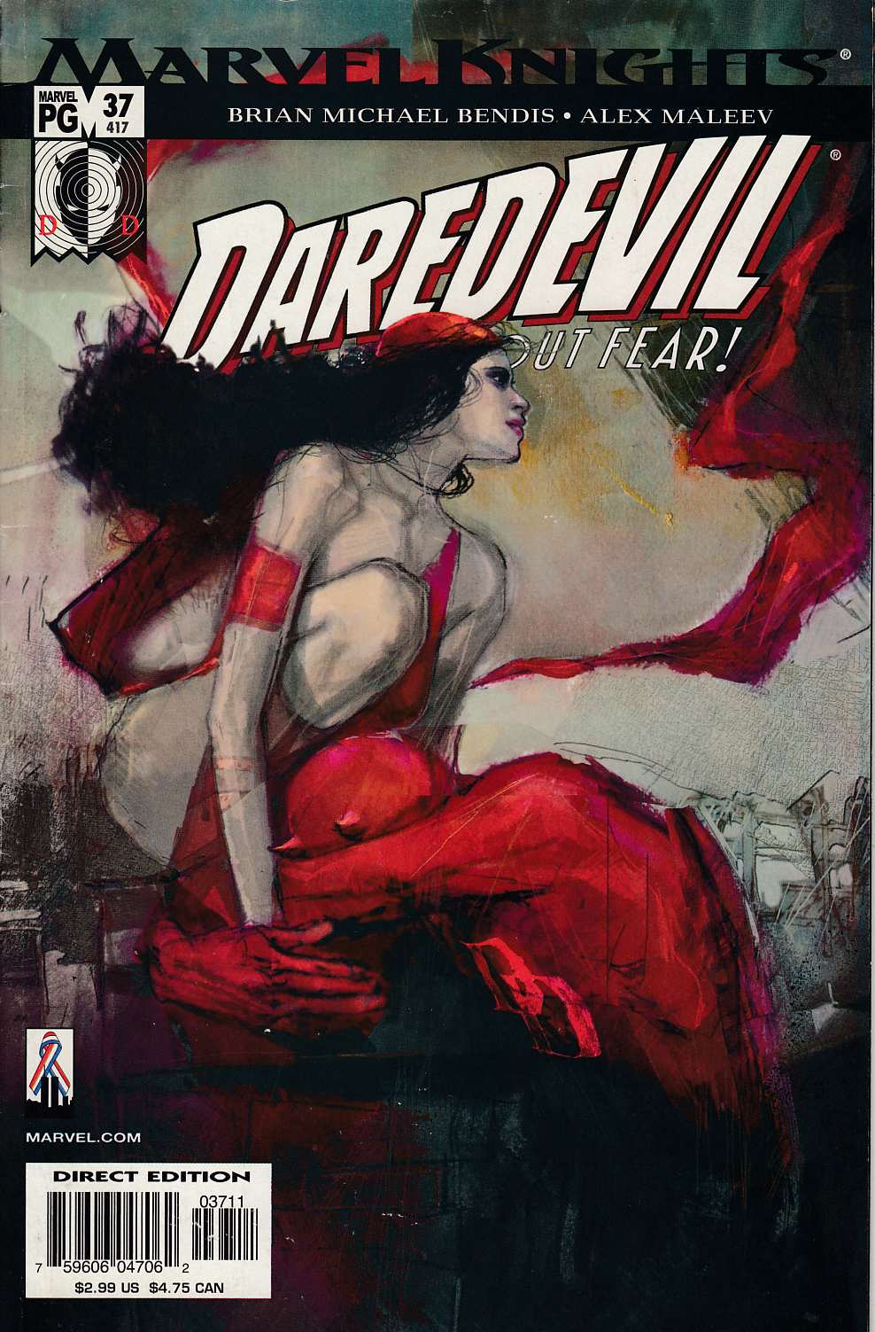 Daredevil #37 Very Fine (8.0) [Marvel Comic] THUMBNAIL