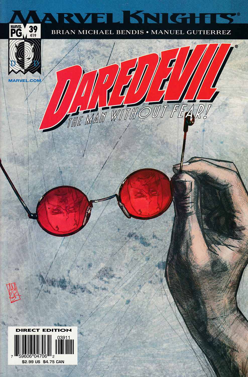 Daredevil #39 Very Fine (8.0) [Marvel Comic] THUMBNAIL