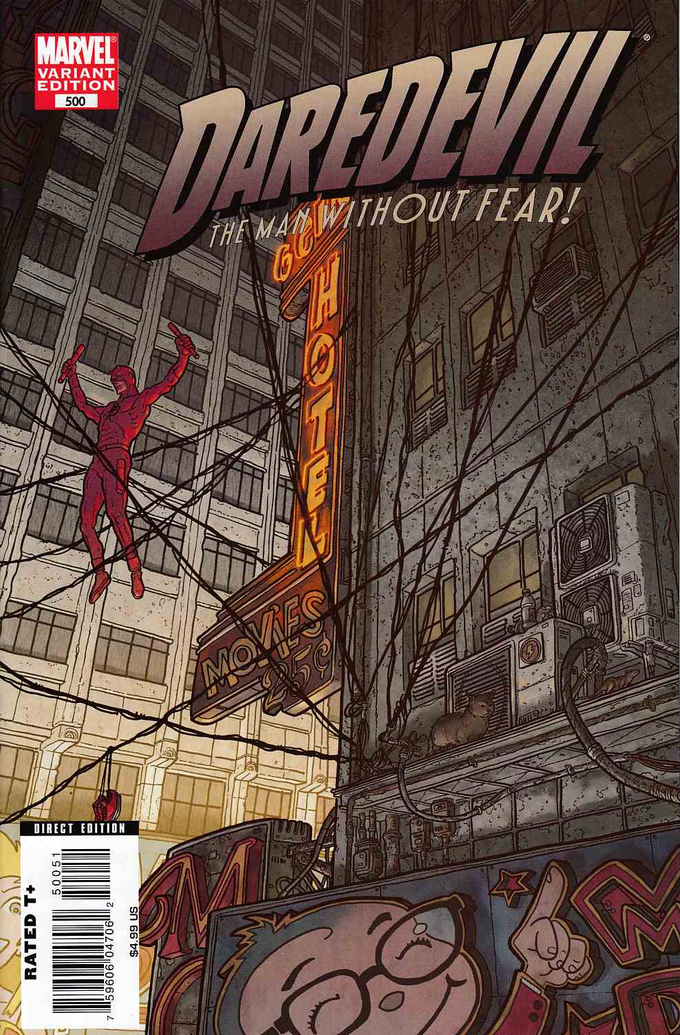 Daredevil #500 Darrow Variant Cover Near Mint (9.4) [Marvel Comic] LARGE