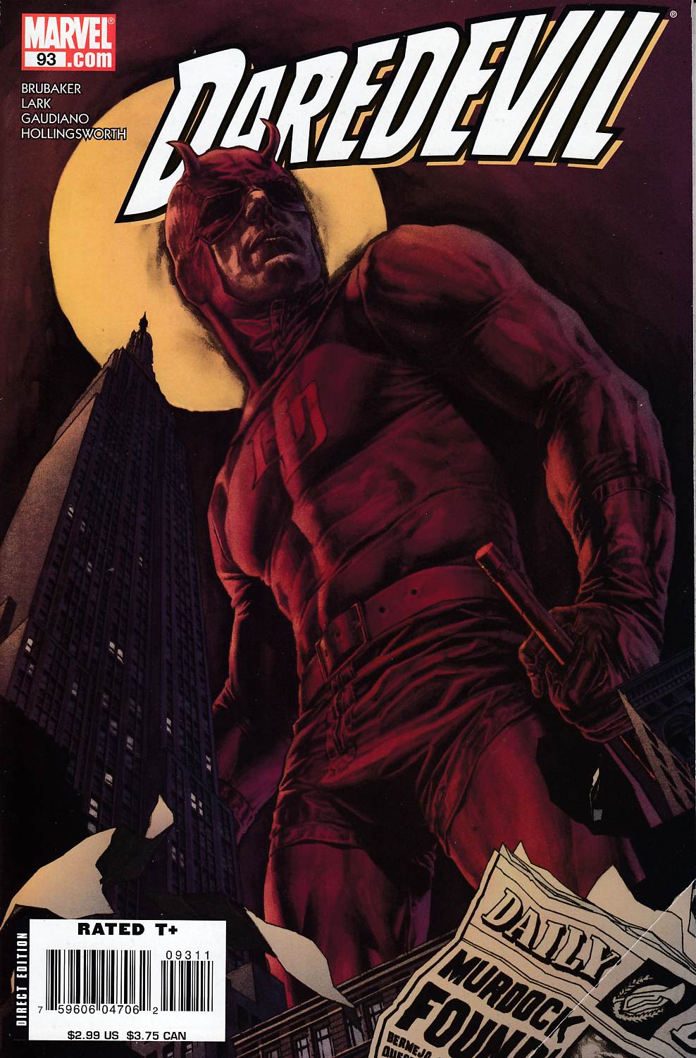 Daredevil #93 Very Fine (8.0) [Marvel Comic] THUMBNAIL