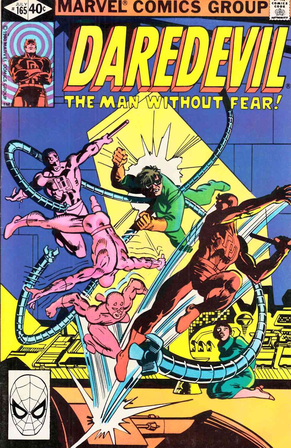 Daredevil #165 Very Fine (8.0) [Marvel Comic] LARGE