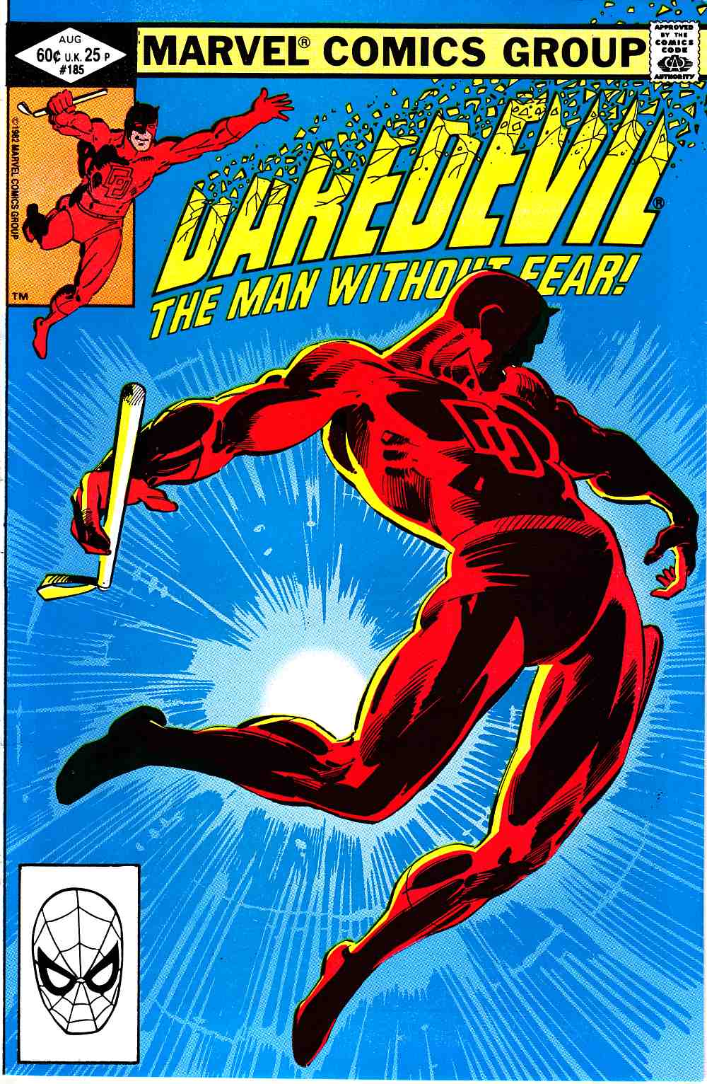 Daredevil #185 Very Fine (8.0) [Marvel Comic] THUMBNAIL