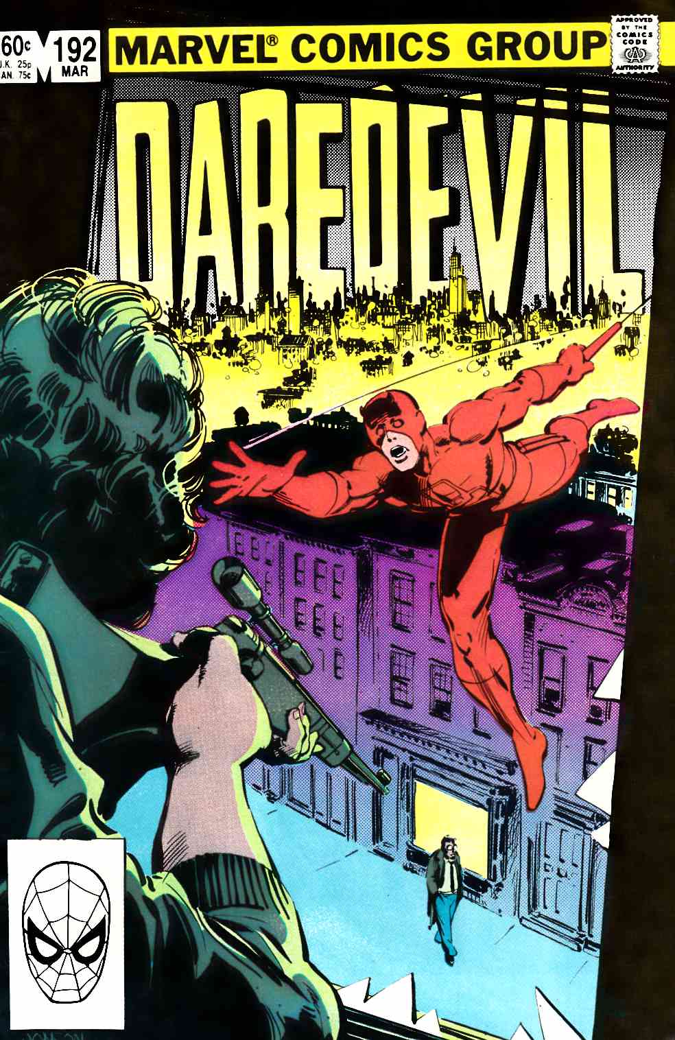 Daredevil #192 Very Fine (8.0) [Marvel Comic] THUMBNAIL