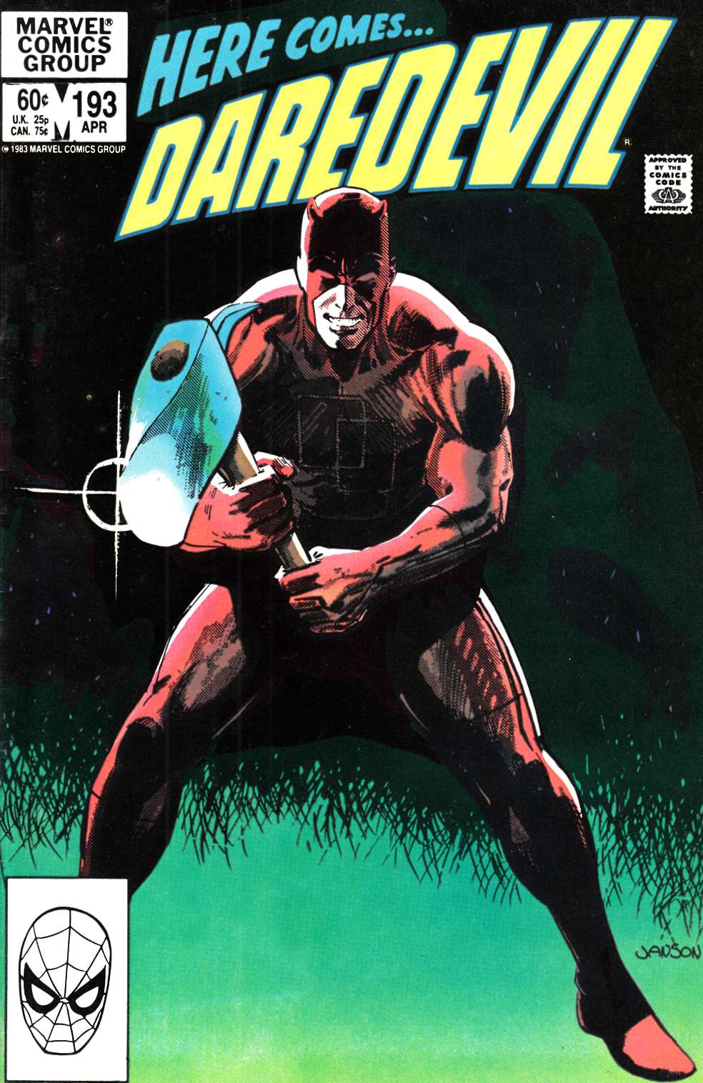 Daredevil #193 Very Fine (8.0) [Marvel Comic] LARGE