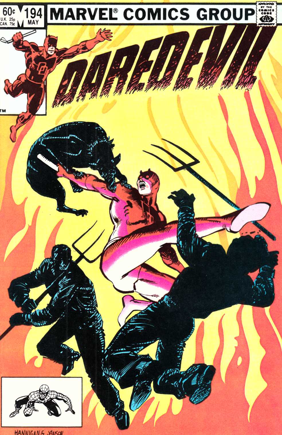 Daredevil #194 Near Mint (9.4) [Marvel Comic] THUMBNAIL