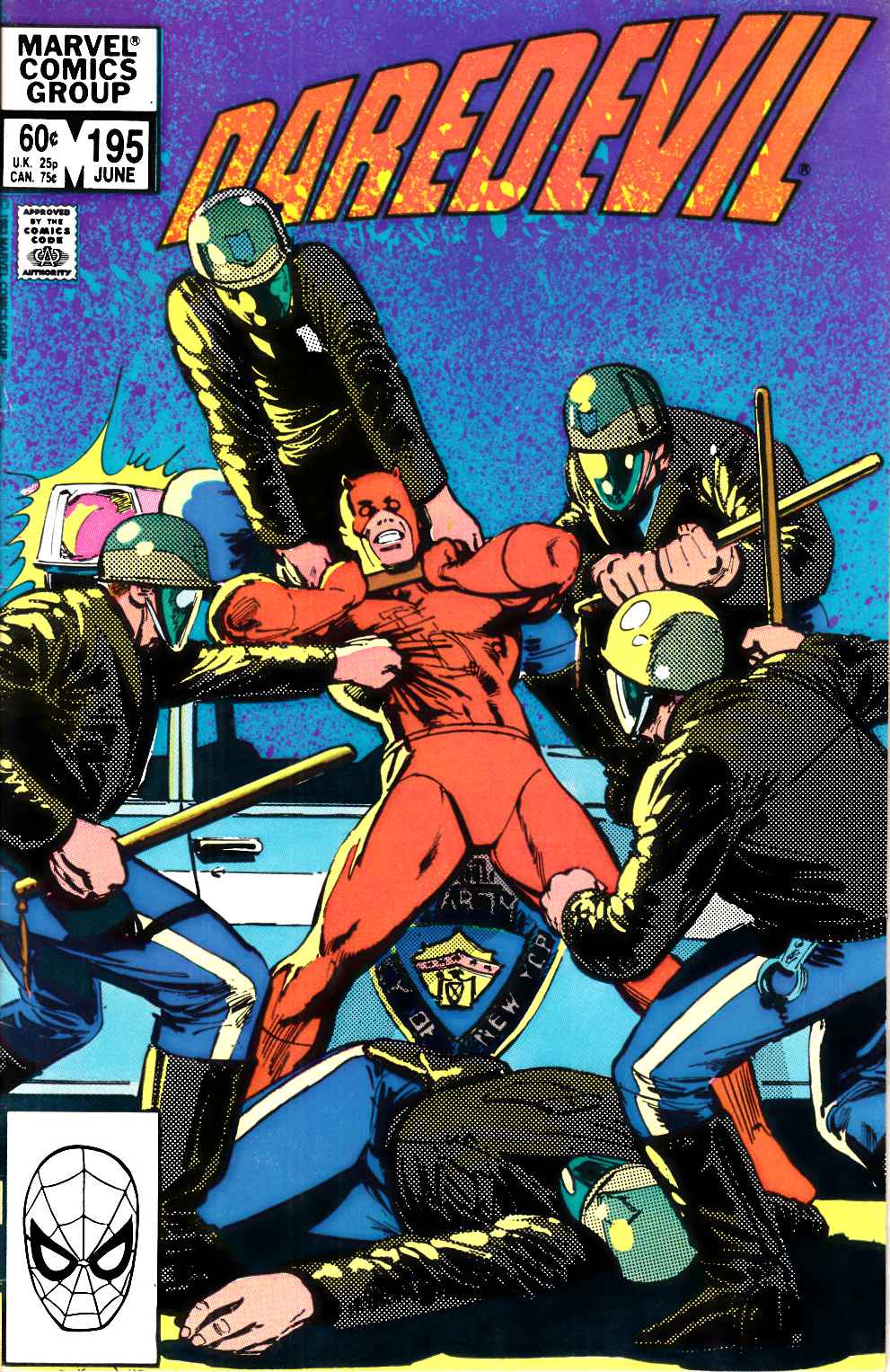 Daredevil #195 Very Fine (8.0) [Marvel Comic] THUMBNAIL