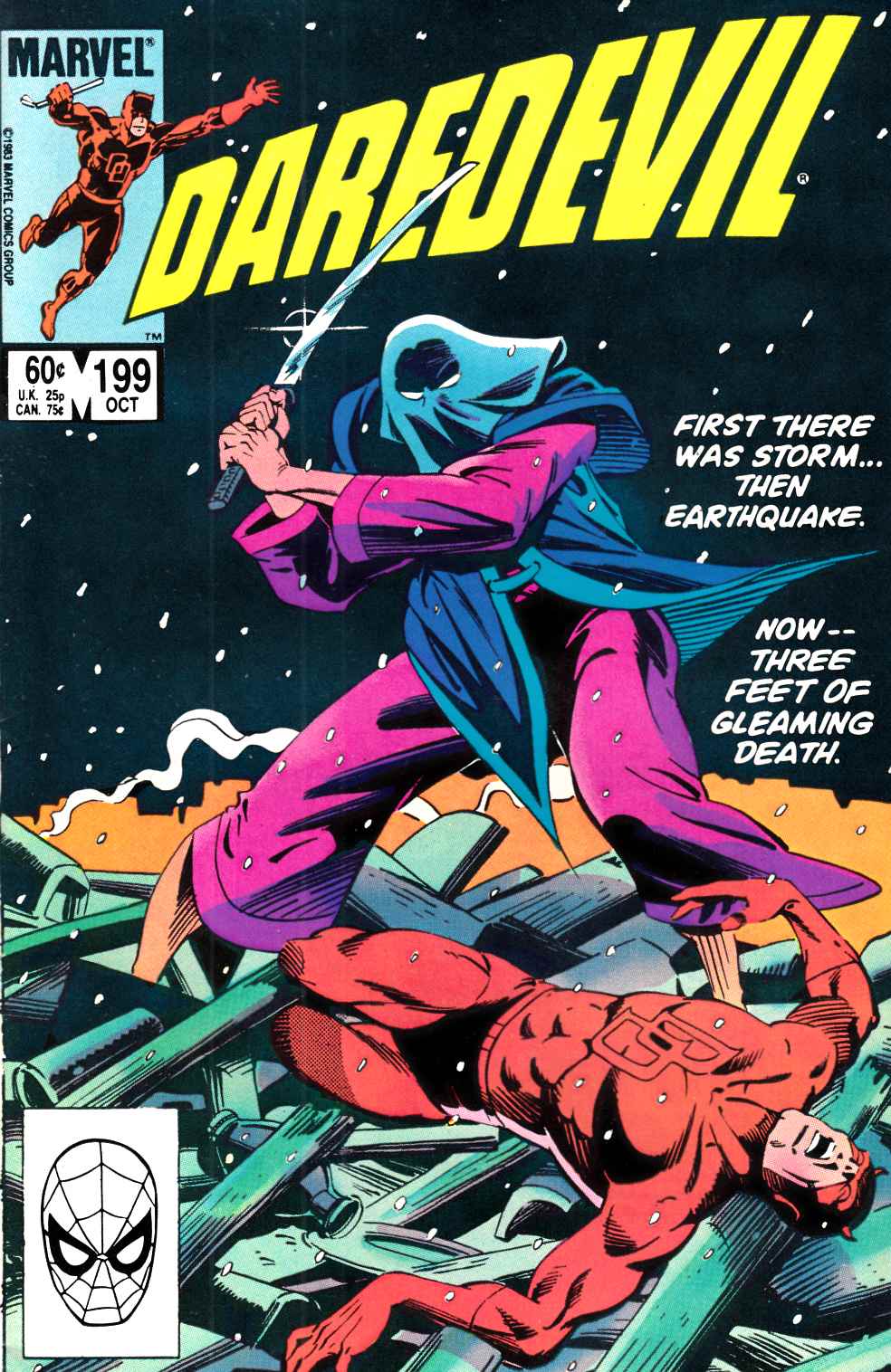Daredevil #199 Very Fine (8.0) [Marvel Comic] THUMBNAIL