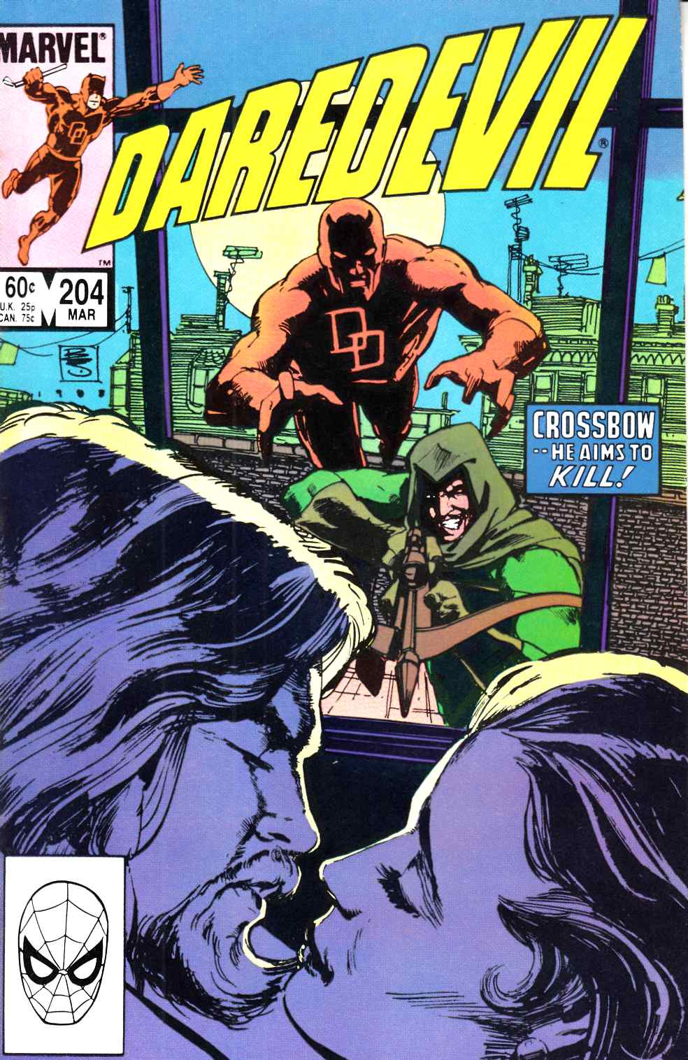 Daredevil #204 Very Fine (8.0) [Marvel Comic] THUMBNAIL