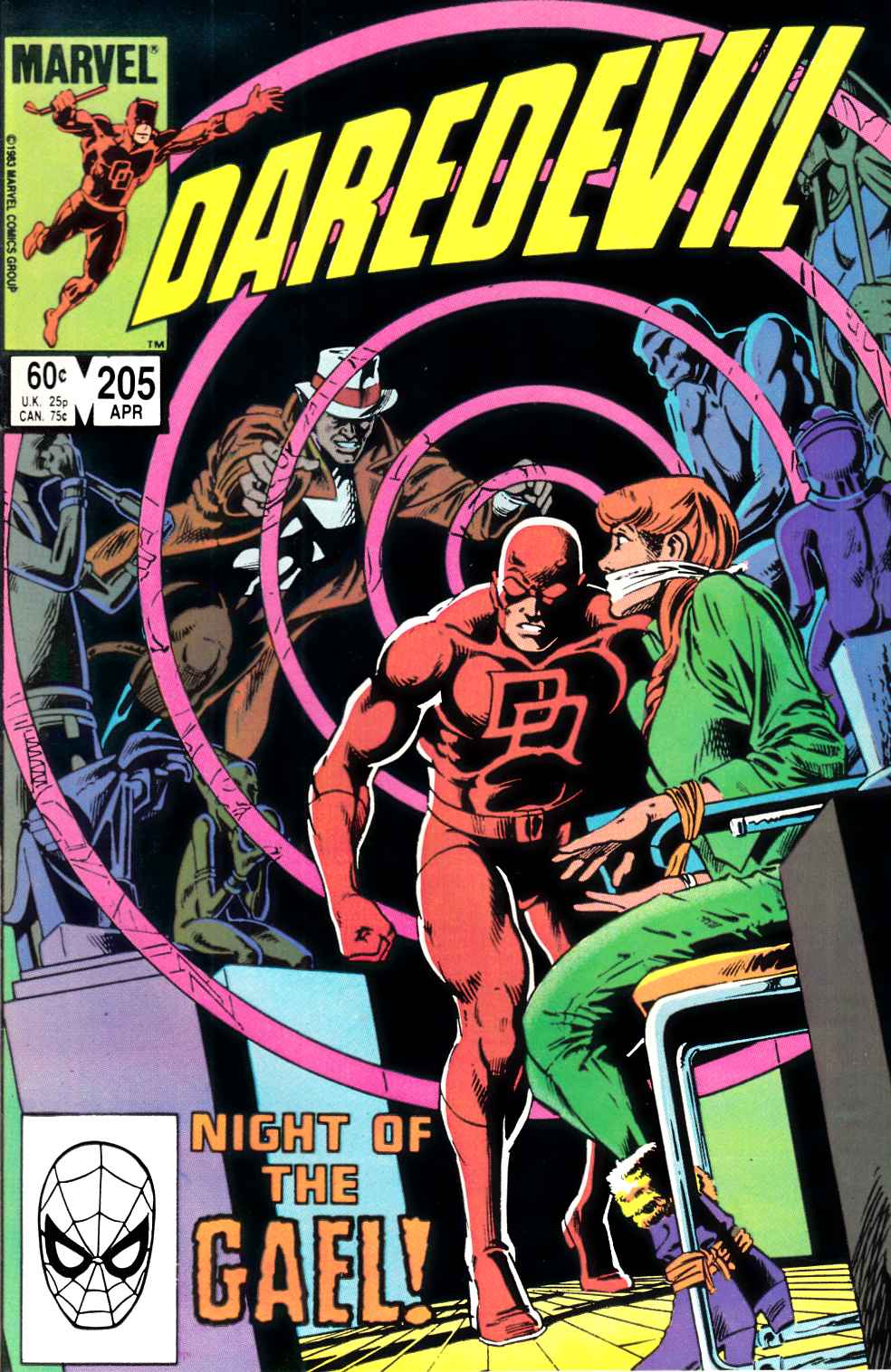 Daredevil #205 Near Mint (9.4) [Marvel Comic] THUMBNAIL