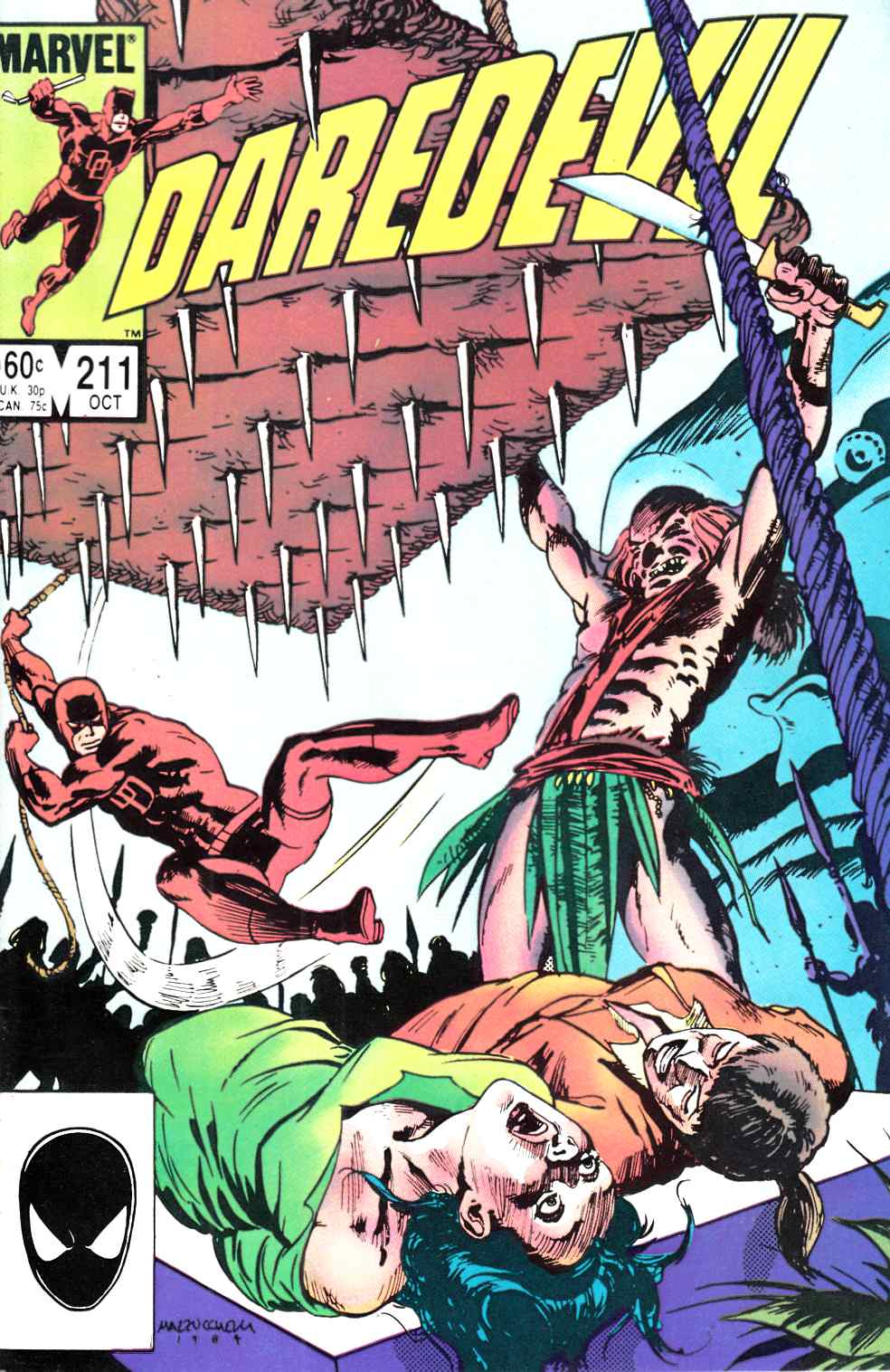Daredevil #211 Very Fine (8.0) [Marvel Comic] THUMBNAIL