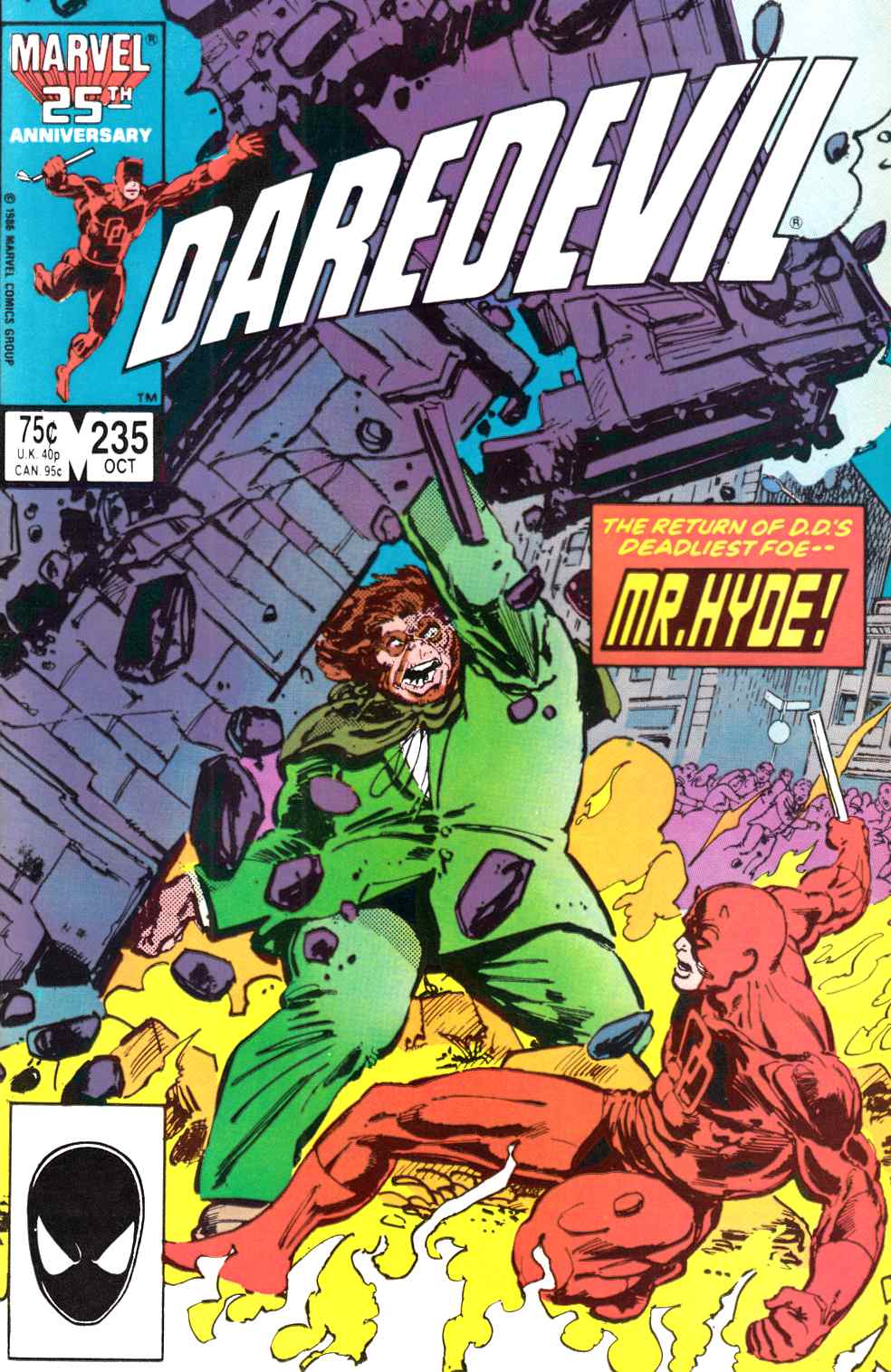 Daredevil #235 Near Mint (9.4) [Marvel Comic] THUMBNAIL