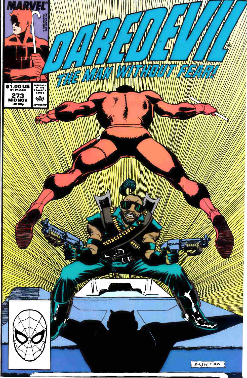 Daredevil #273 Very Fine (8.0) [Marvel Comic] THUMBNAIL