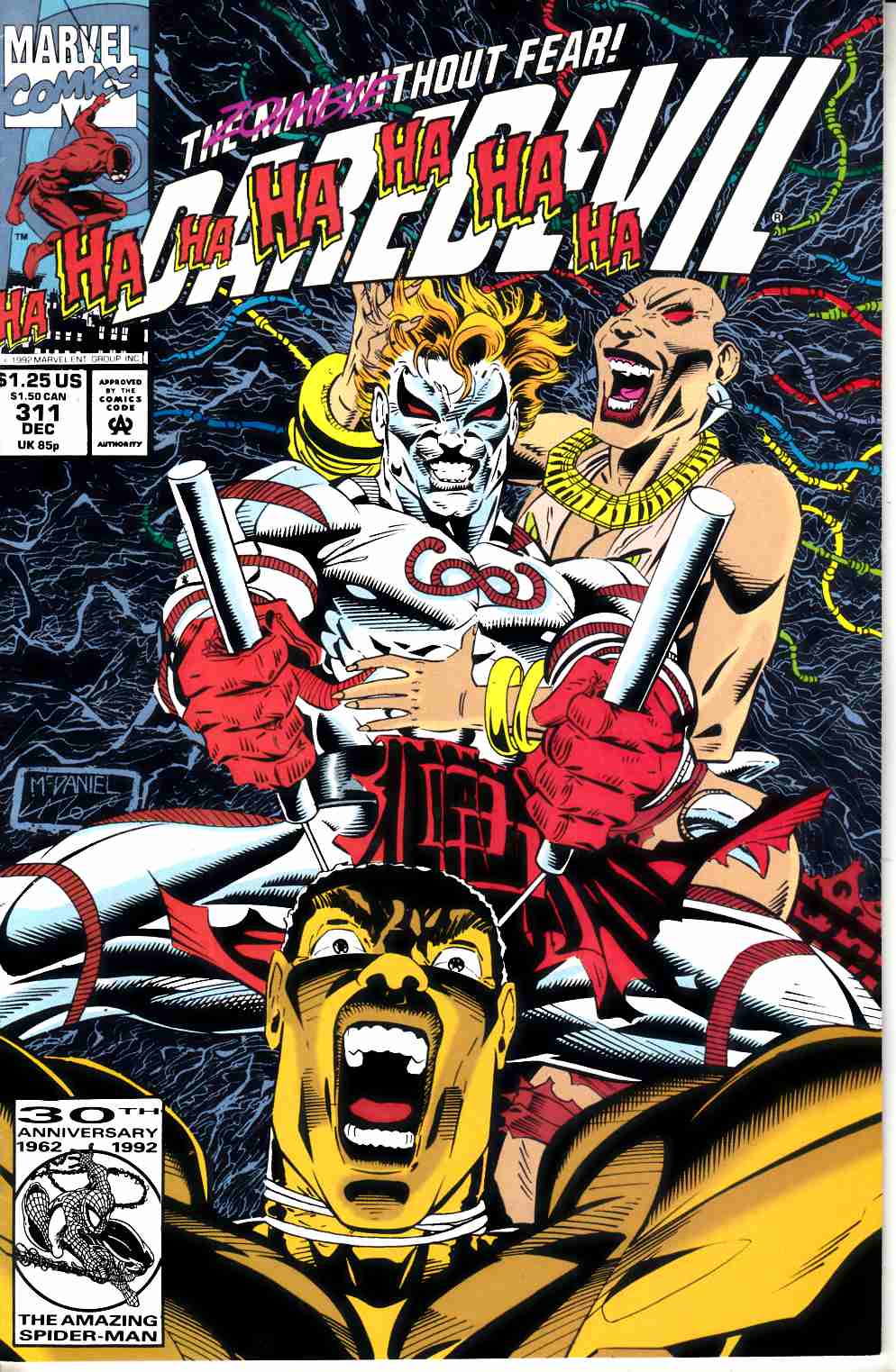 Daredevil #311 Very Fine (8.0) [Marvel Comic] THUMBNAIL