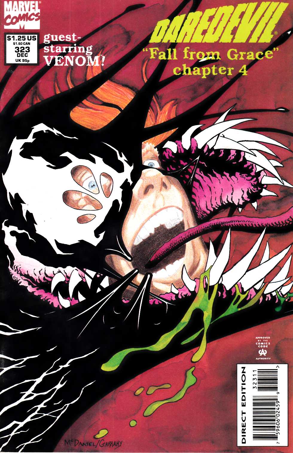 Daredevil #323 Very Fine (8.0) [Marvel Comic] THUMBNAIL