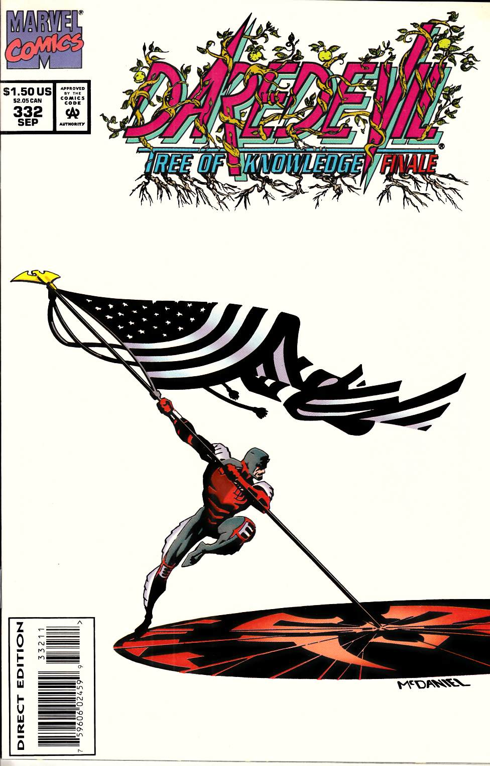 Daredevil #332 Very Fine (8.0) [Marvel Comic] LARGE