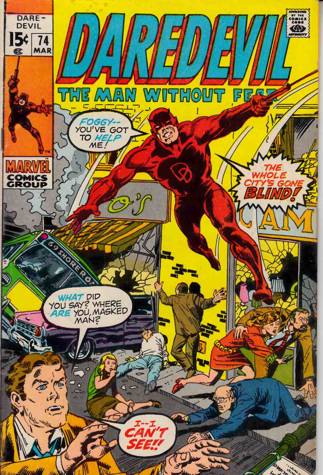Daredevil #74 Very Good (4.0) [Marvel Comic] LARGE