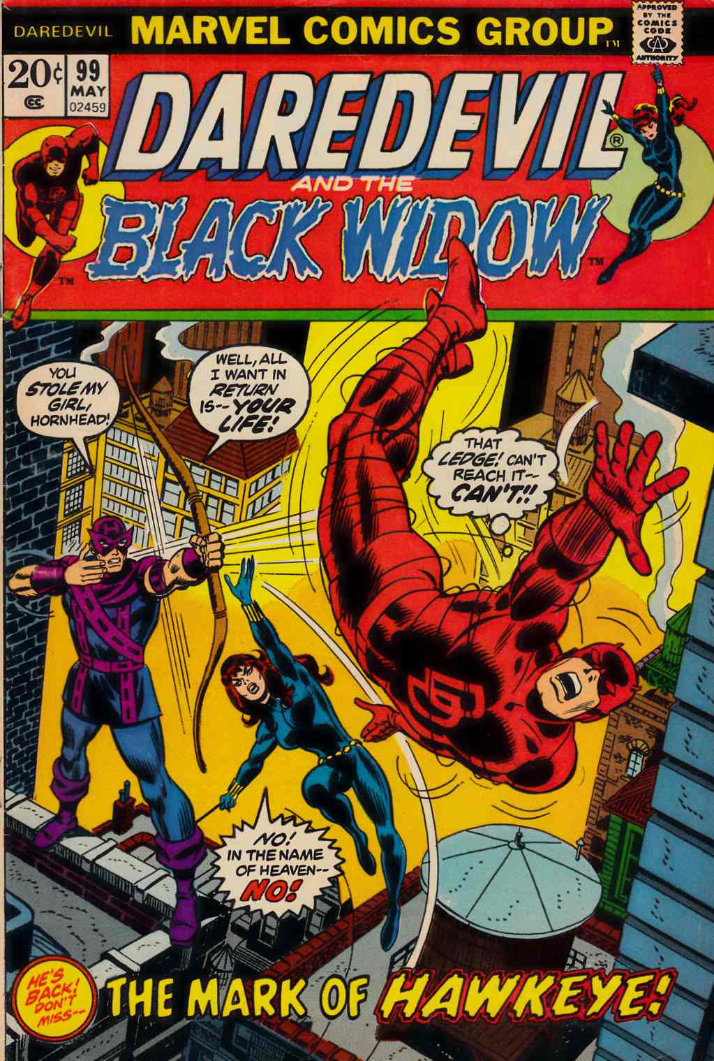 Daredevil #99 Fine (6.0) [Marvel Comic] THUMBNAIL