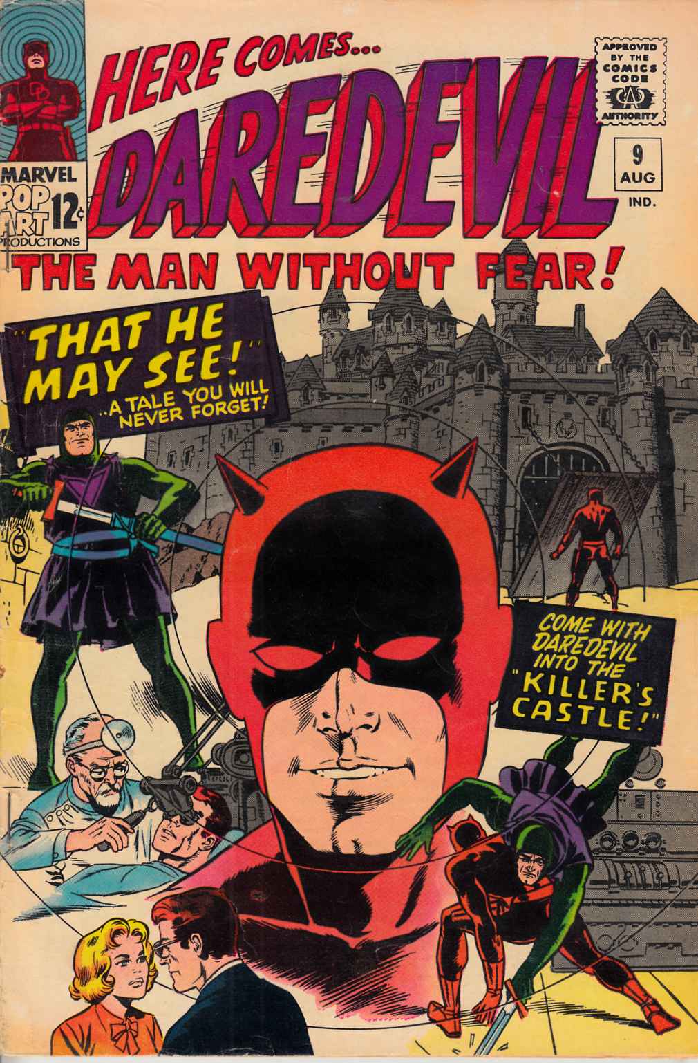Daredevil #9 Good/Very Good (3.0) [Marvel Comic] THUMBNAIL