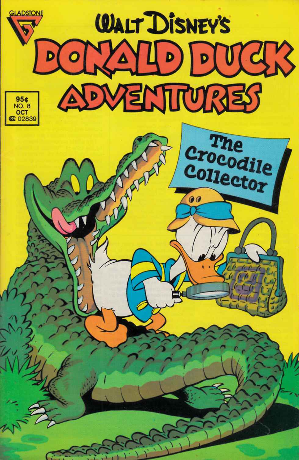 Donald Duck Adventures #8 Fine (6.0) [Gladstone Comic] THUMBNAIL