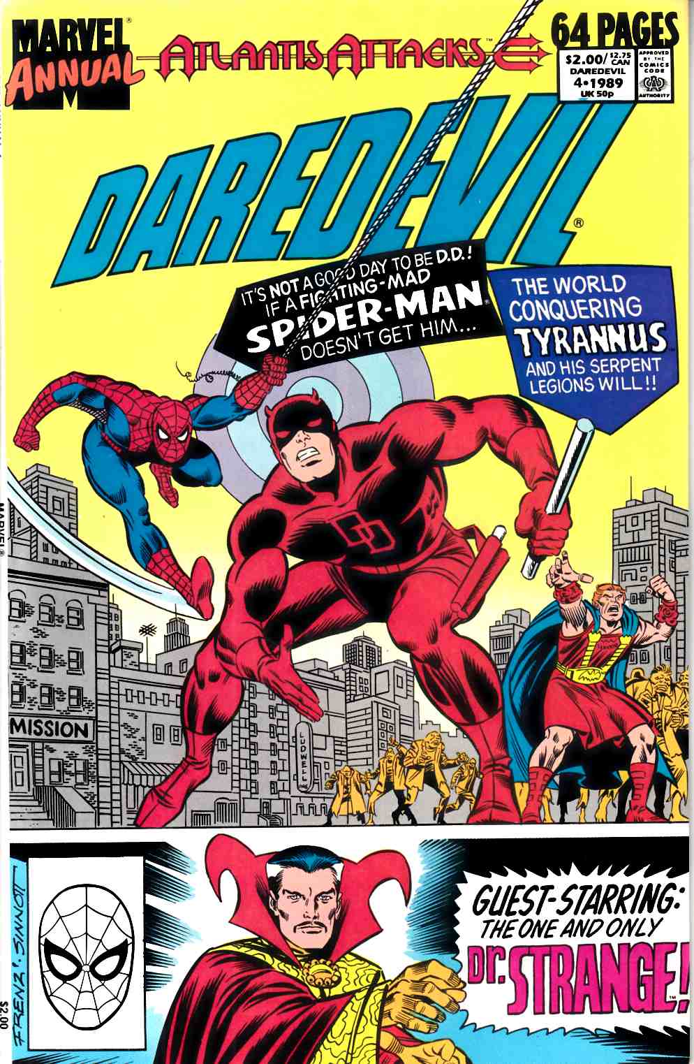 Daredevil Annual #5 Very Fine (8.0) [Marvel Comic] LARGE
