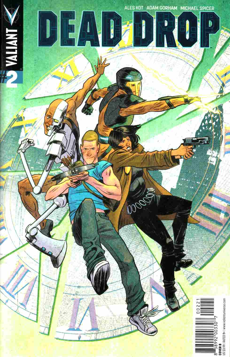 Dead Drop #2 Cover B- Gorham [Valiant Comic] THUMBNAIL
