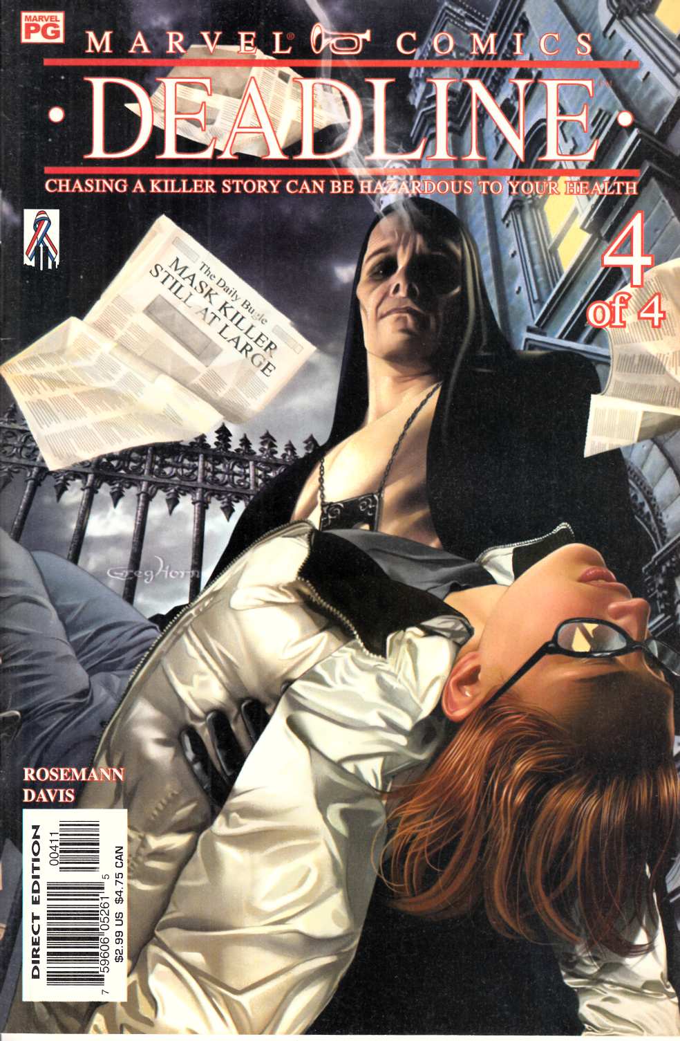 Deadline #4 Very Fine (8.0) [Marvel Comic] THUMBNAIL