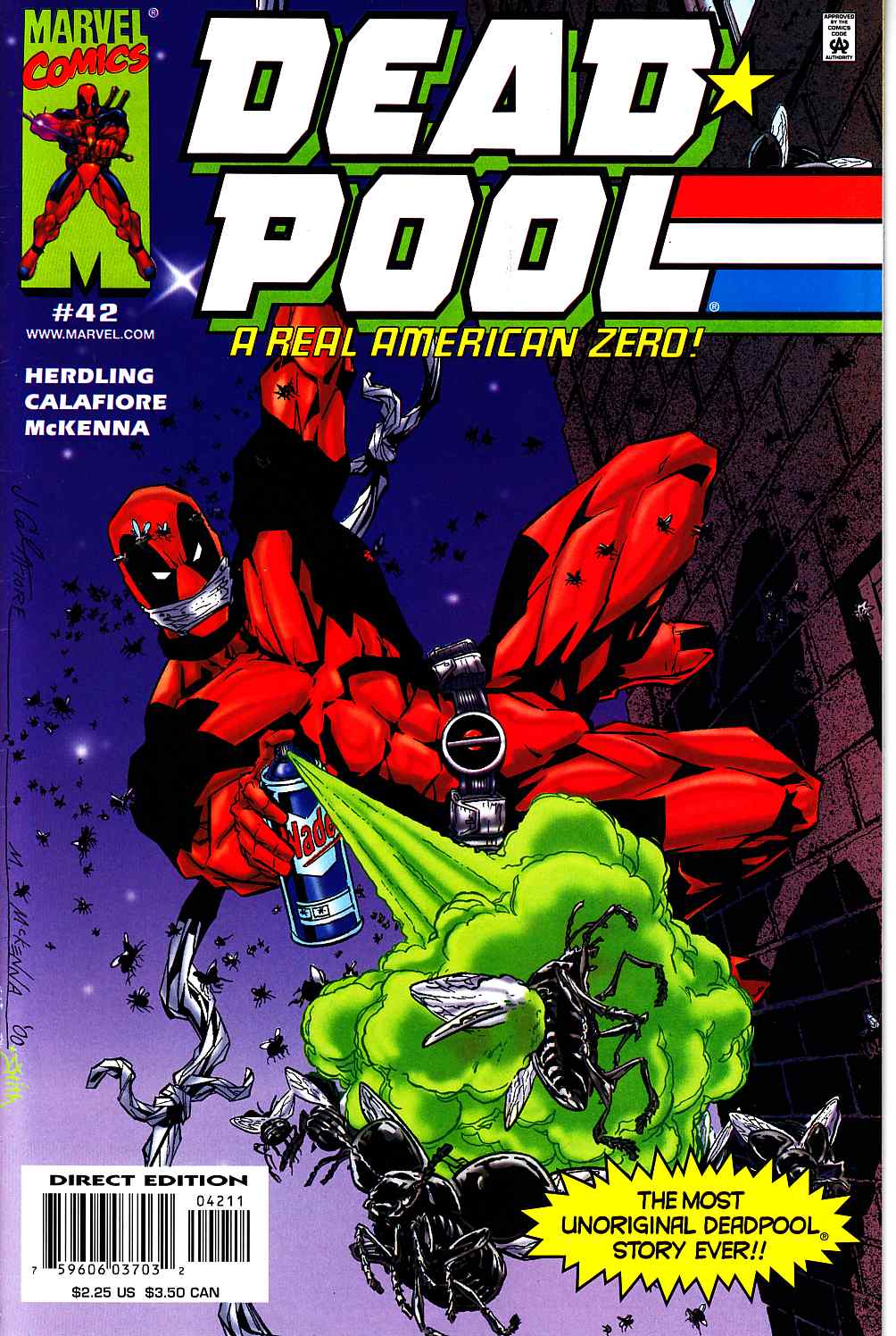 Deadpool #42 Near Mint (9.4) [Marvel Comic] THUMBNAIL