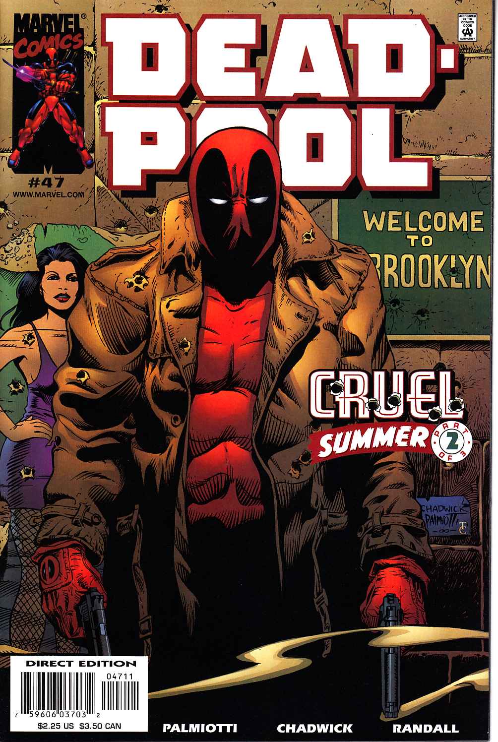 Deadpool #47 Very Fine (8.0) [Marvel Comic] THUMBNAIL