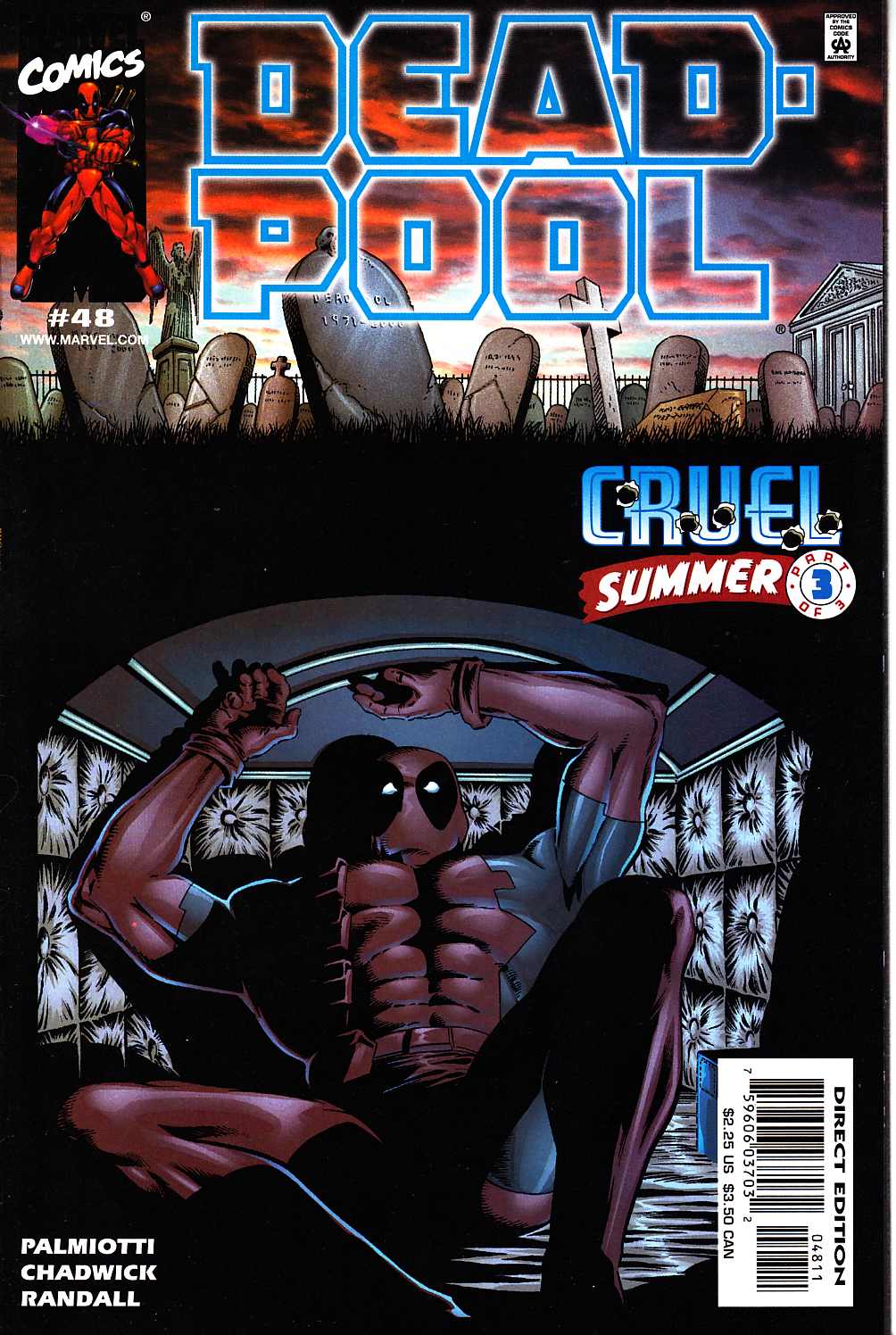 Deadpool #48 Near Mint (9.4) [Marvel Comic] LARGE