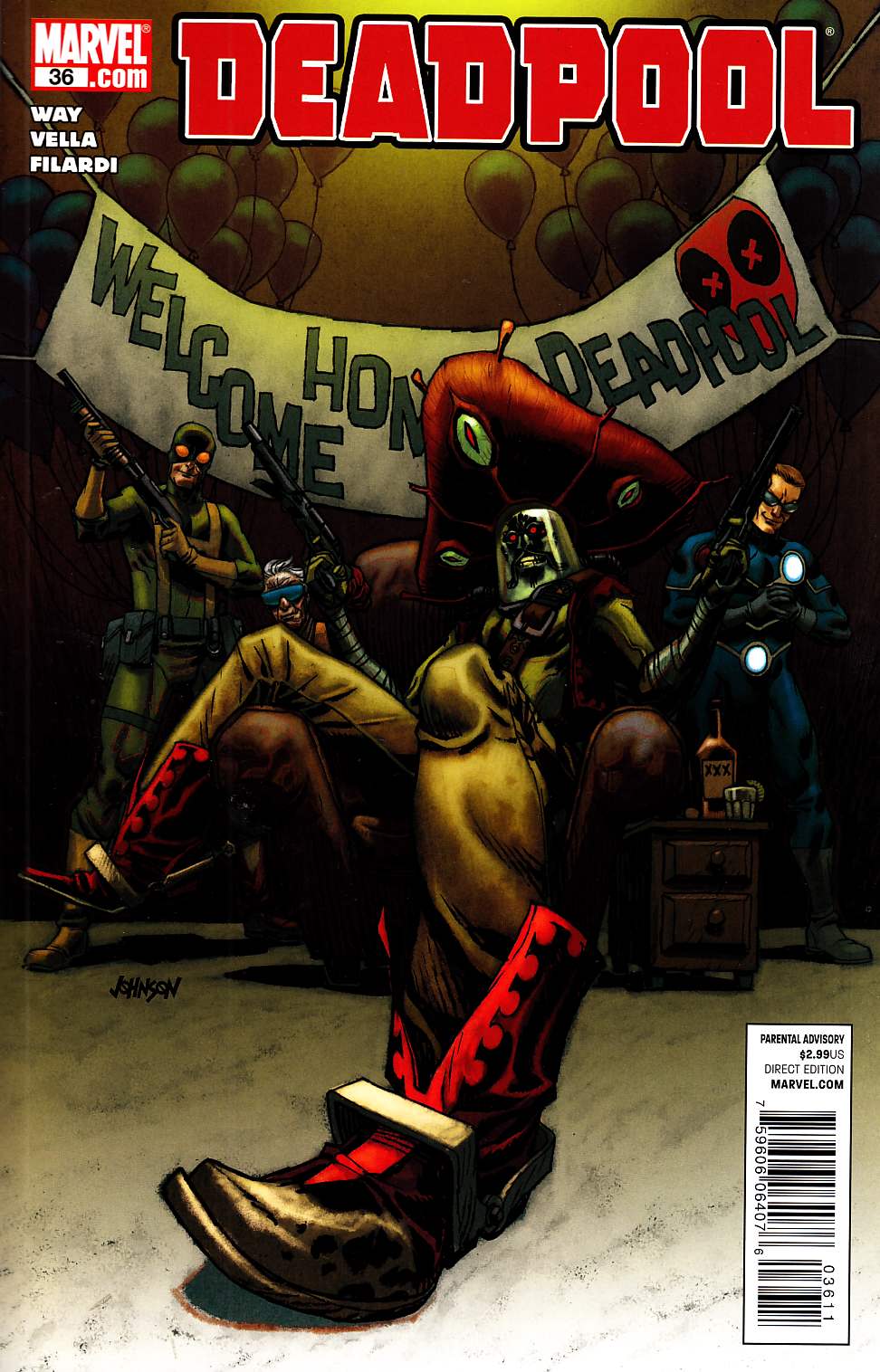 Deadpool #36 Near Mint (9.4) [Marvel Comic] LARGE