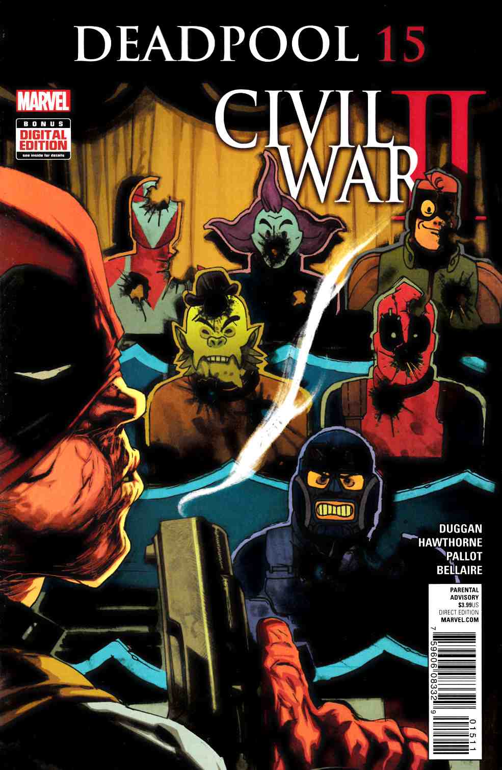 Deadpool #15 Very Fine (8.0) [Marvel Comic] LARGE