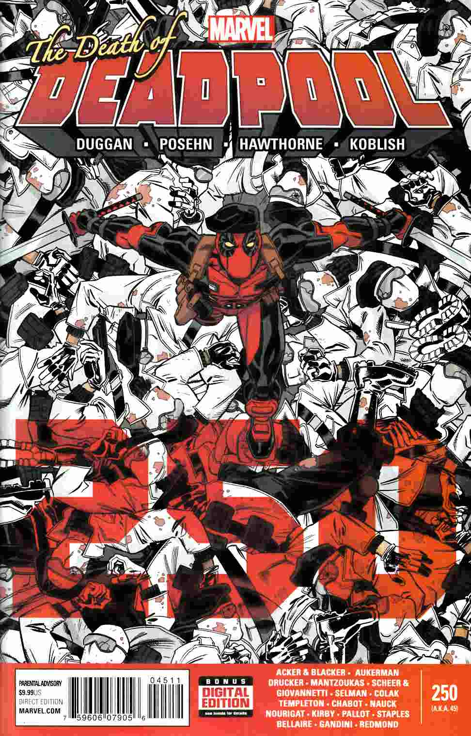 Deadpool #45 (250th) [Marvel Comic] LARGE