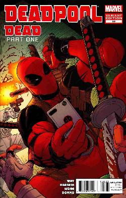 Deadpool #50 Bradshaw Variant Cover Near Mint Minus (9.2) [Marvel Comic] LARGE