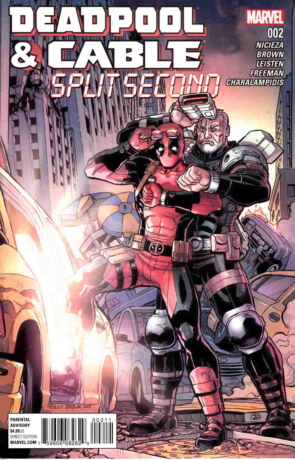 Deadpool and Cable Split Second #2 Very Fine (8.0) [Marvel Comic] LARGE