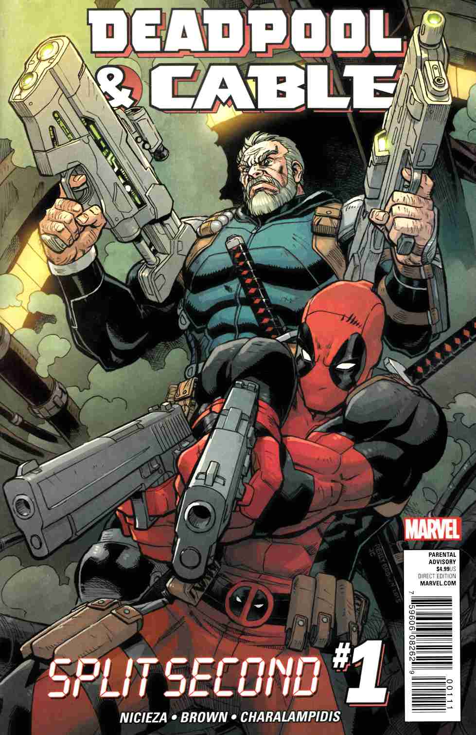 Deadpool and Cable Split Second #1 Near Mint (9.4) [Marvel Comic] LARGE