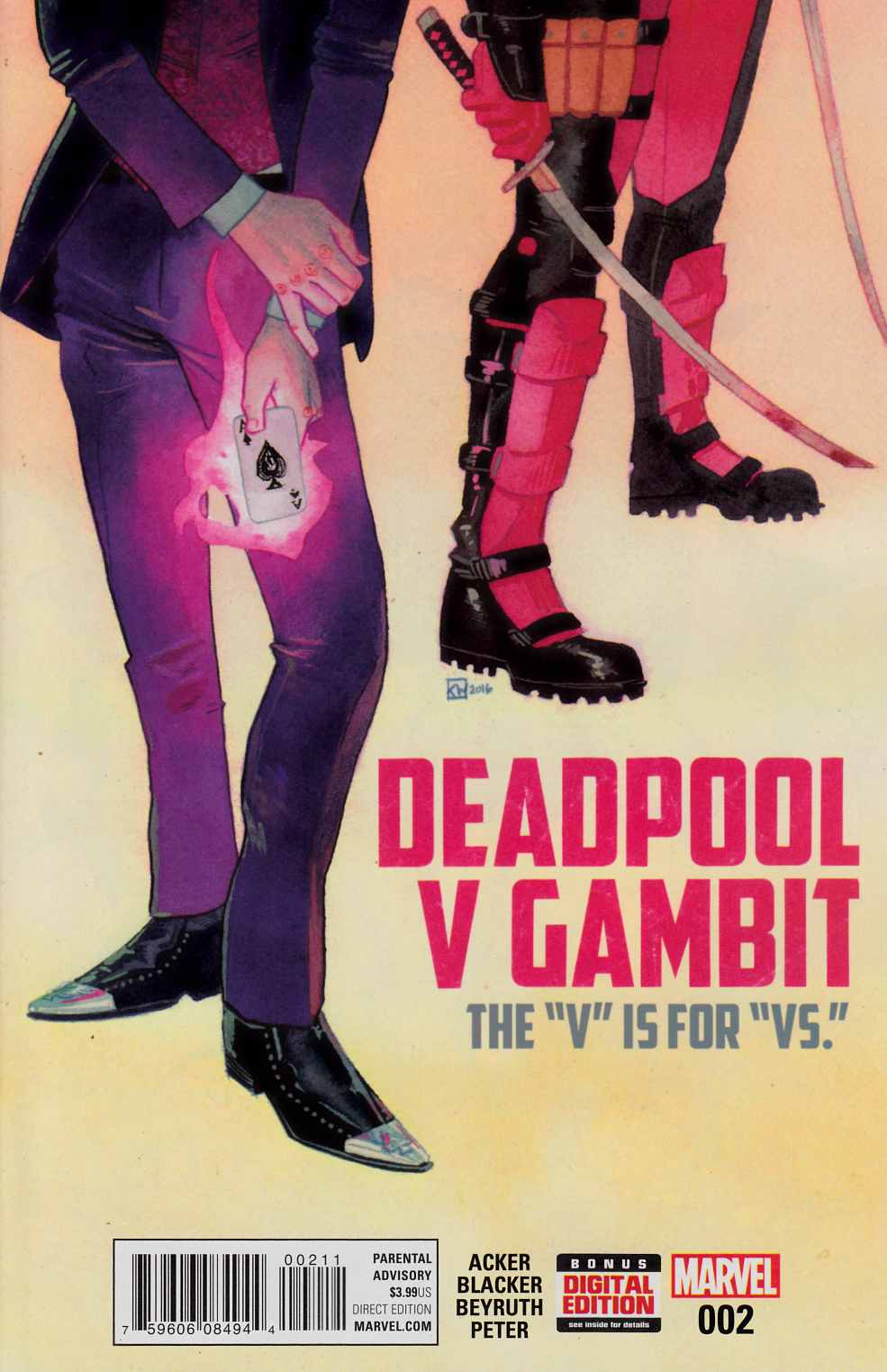 Deadpool vs Gambit #2 [Marvel Comic] THUMBNAIL