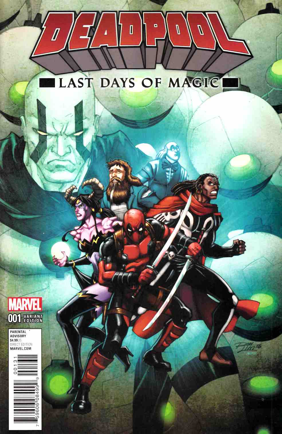 Deadpool Last Days of Magic #1 Lim Variant Cover [Marvel Comic]