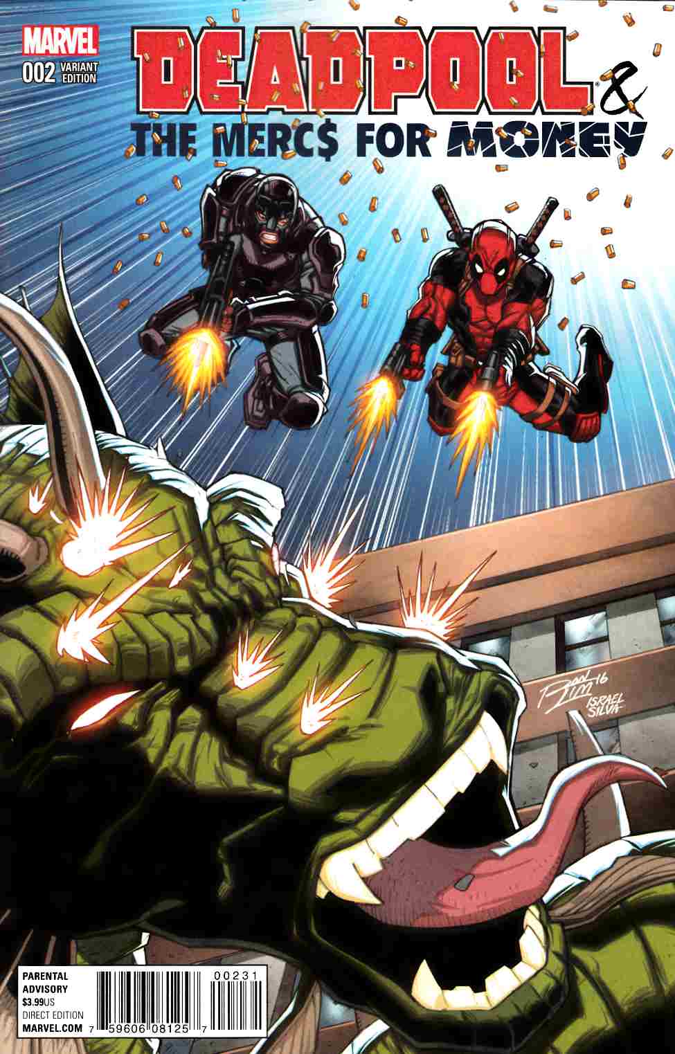 Deadpool Mercs For Money #2 Lim Variant Cover [Marvel Comic] THUMBNAIL