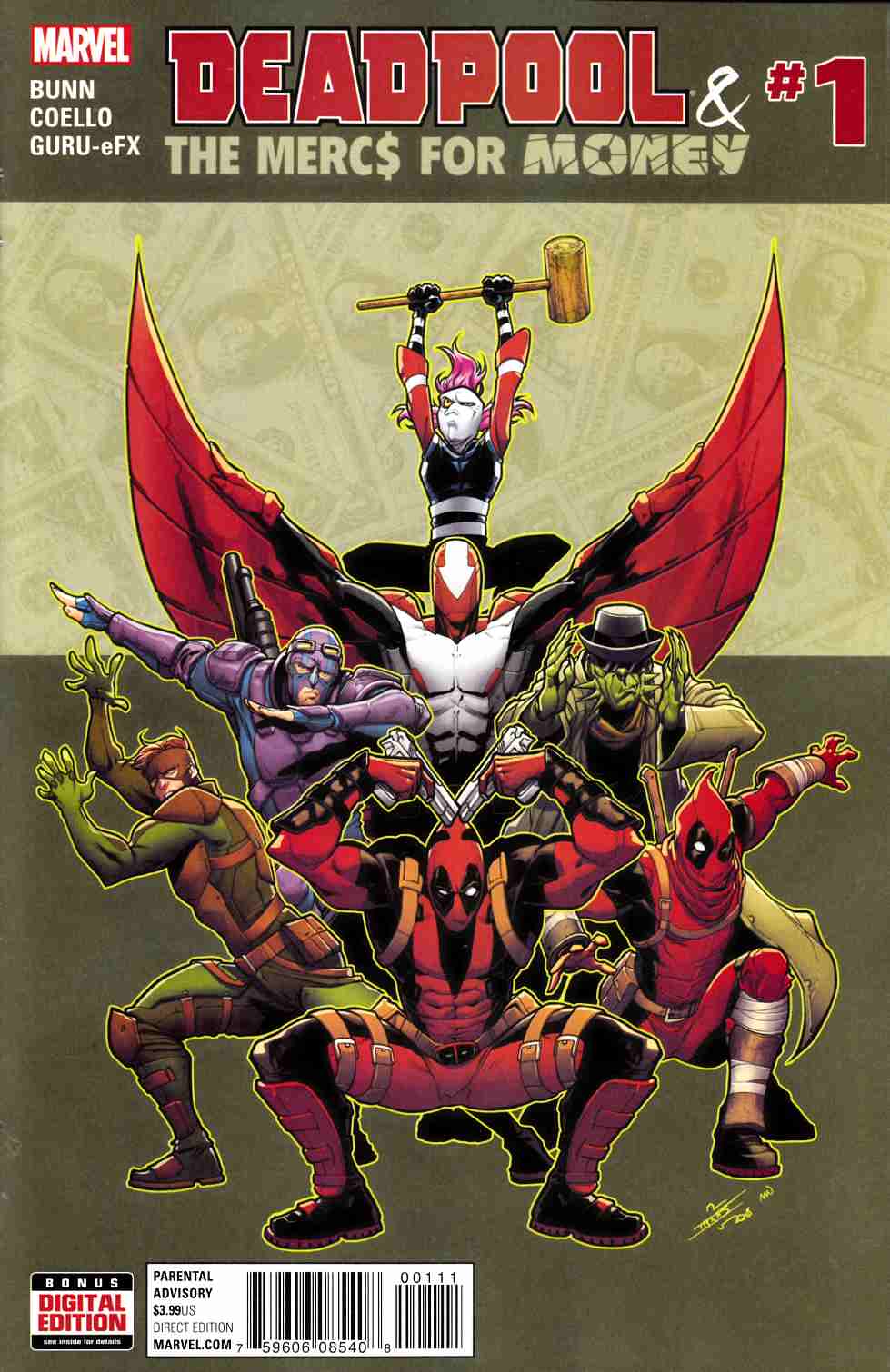 Deadpool And Mercs For Money #1 [Marvel Comic] LARGE
