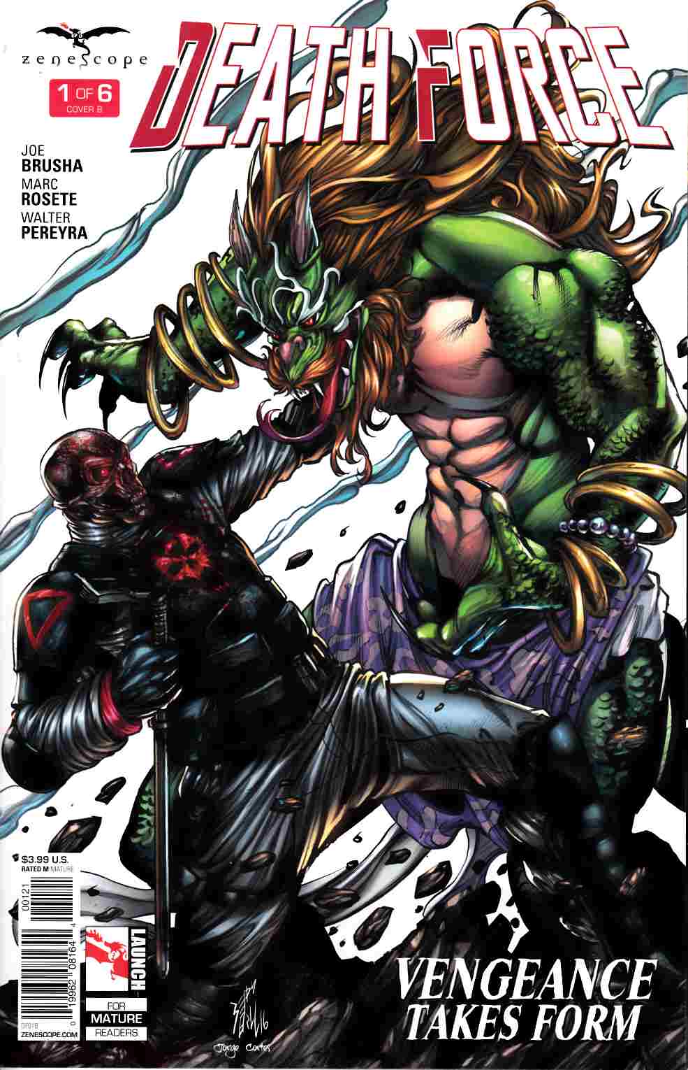 Death Force #1 Cover B [Zenescope Comic] LARGE