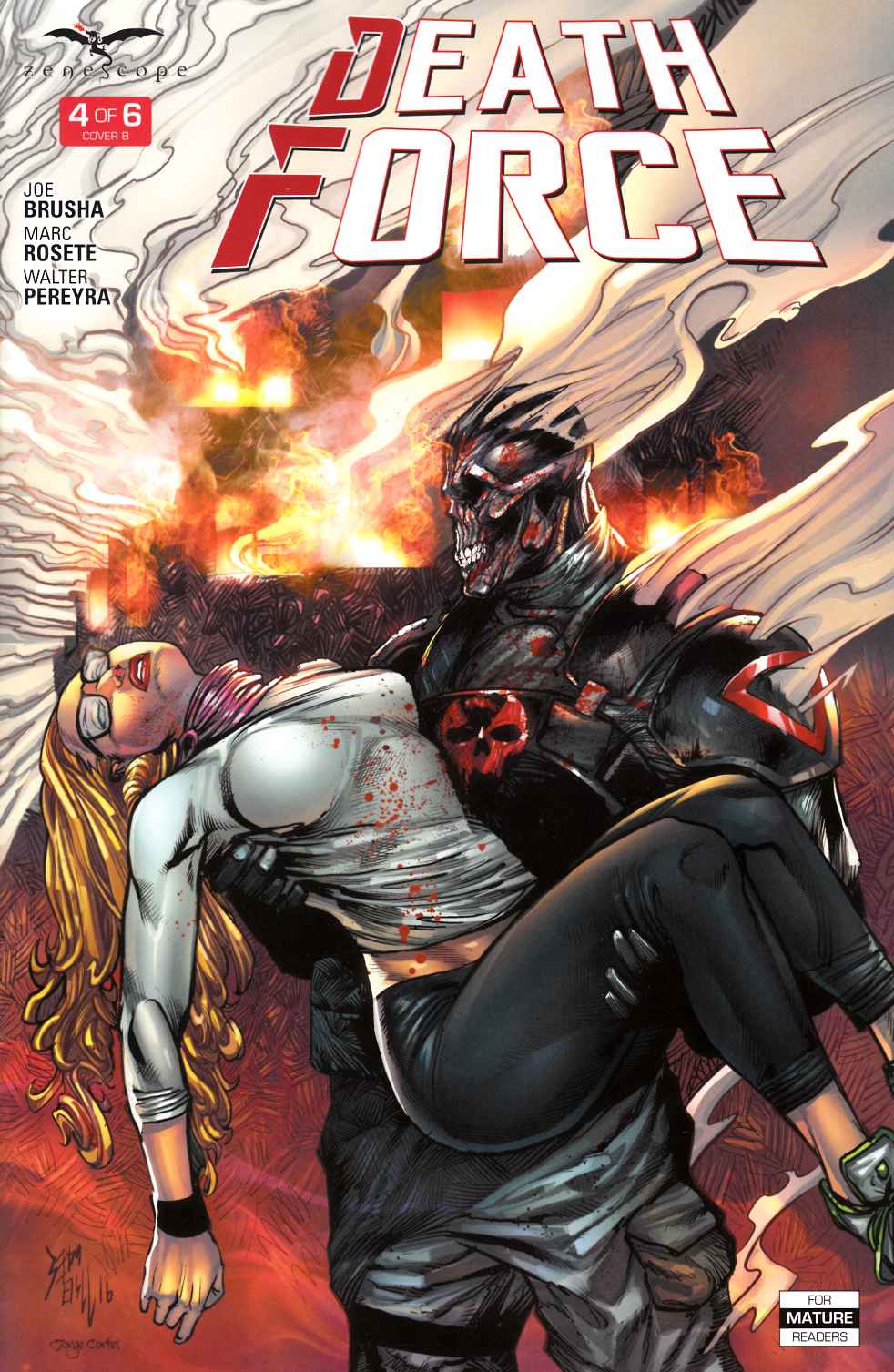 Death Force #4 Cover B [Zenescope Comic] LARGE