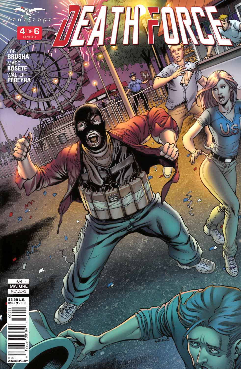 Death Force #4 Cover D [Zenescope Comic] LARGE