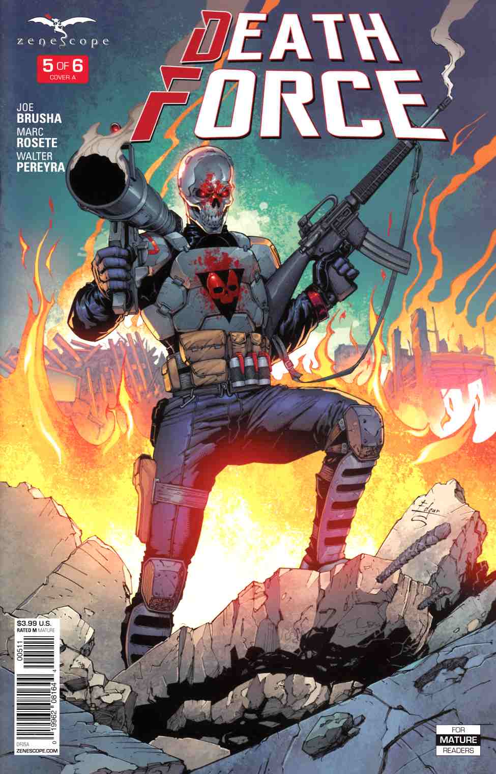 Death Force #5 Cover A [Zenescope Comic] LARGE