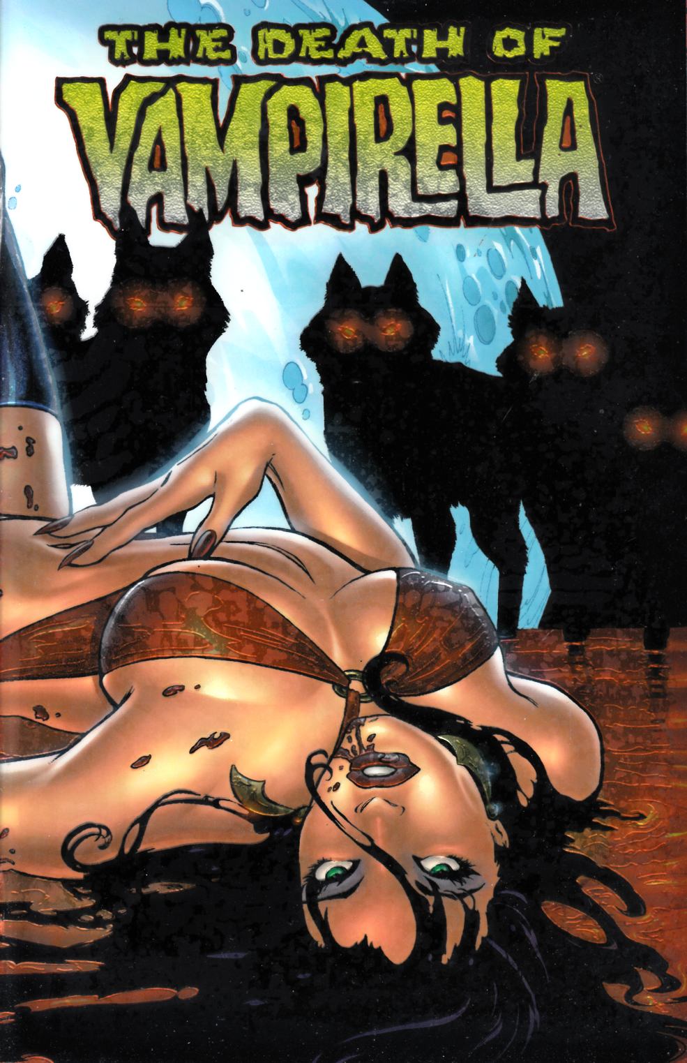 Death of Vampirella #1 Near Mint (9.4) [Harris Comic] LARGE