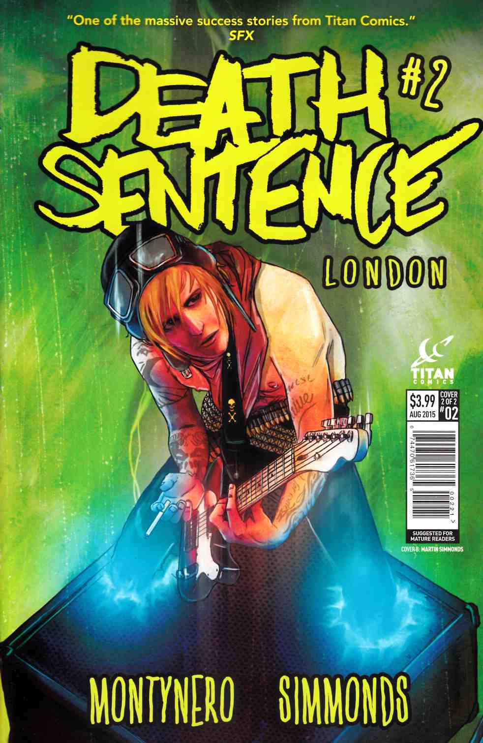 Death Sentence London #2 Subscription Cover [Titan Comic] THUMBNAIL